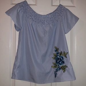 Off the shoulder top